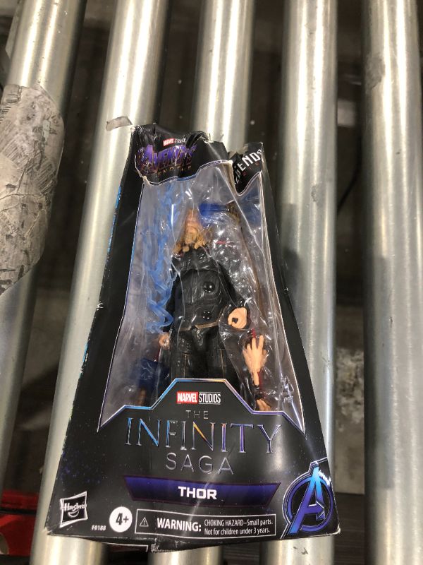 Photo 2 of Marvel Hasbro Legends Series 6-inch Scale Action Figure Toy Thor, Infinity Saga Character, Premium Design, Figure and 5 Accessories
