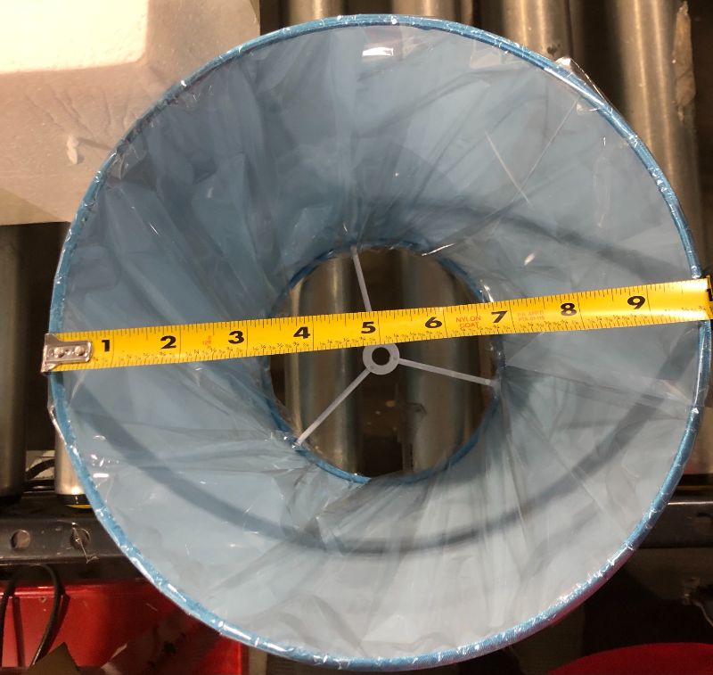 Photo 1 of BLUE LAMP SHADE 