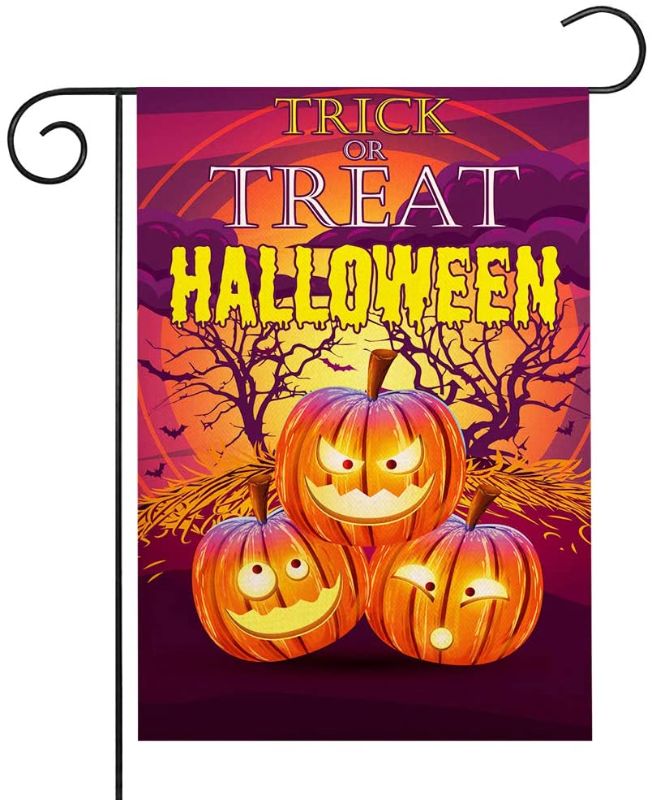 Photo 1 of 2 PACK OF Neporal Halloween Flag 2 Piece 2840 INCH