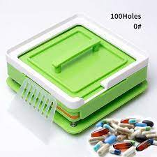 Photo 1 of 100 hole #0 ABS Grass Green Capsule Filling Plate Filling Machine Manual Capsule Medicine Capsule Production