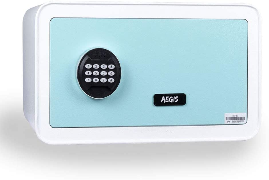 Photo 1 of AEGIS Safe Box, 1.12 CF Digital Safe Security Lock Box Home Safe with Electronic Keypad,Steel Safety Box Cabinet Small Safe for for Cash,Jewelry
