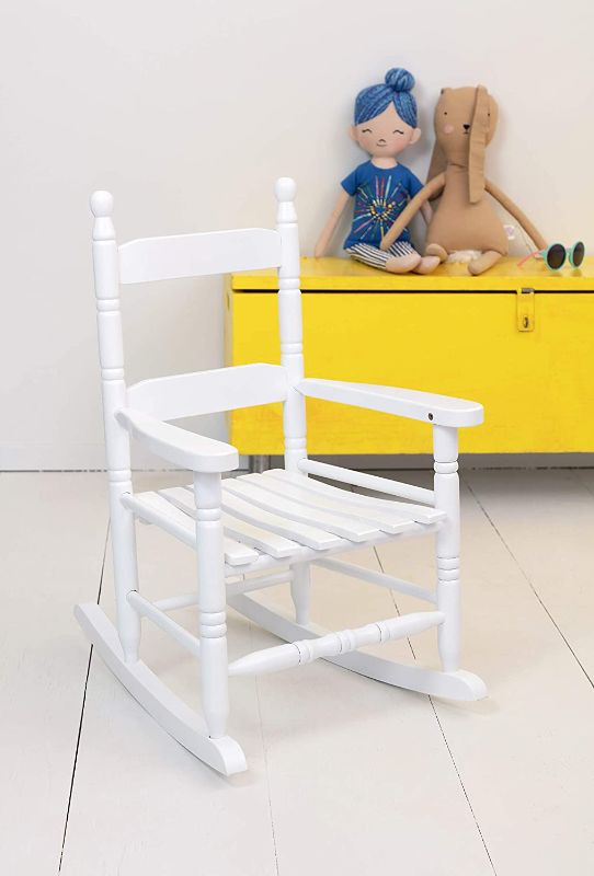 Photo 1 of Jack-Post KN-10W Classic Child's Porch Rocker White
