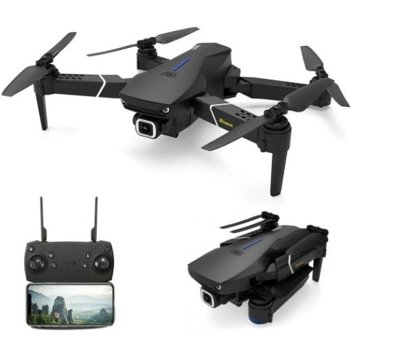 Photo 1 of Eachine E520S GPS WIFI FPV With 4K/1080P HD Camera 16mins Flight Time Foldable RC Drone Quadcopter - Black Without Storage Bag 2.4G WiFi 4K HD One Battery
