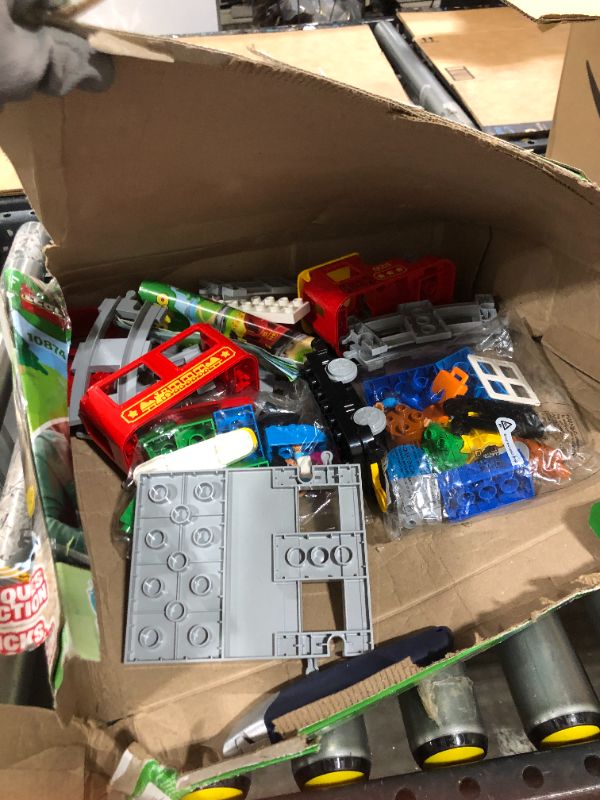 Photo 1 of LEGO DUPLO Steam Train 10874 Remote-Control Building Blocks Set Helps Toddlers Learn, Great Educational Birthday Gift (59 Pieces)
