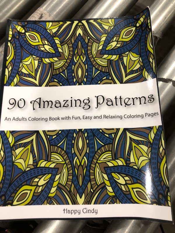 Photo 2 of 90 Amazing Patterns: An Adult Coloring Book with Fun, Easy and Relaxing Coloring Pages