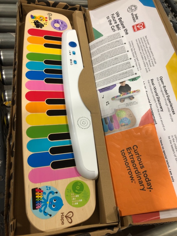 Photo 2 of Baby Einstein Notes & Keys Magic Touch Wooden Electronic Keyboard Toddler Toy, Ages 12 Months +