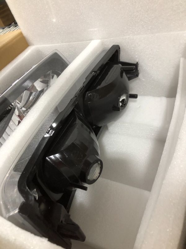 Photo 1 of ANPART Headlight Assembly 2 PCS A Set For Chevrolet Avalanche 1500/2500 2003-2006(For Avalanche without Body Cladding Model) Black Housing Clear Reflector Clear lens Headlamp Driver Passenger Side

