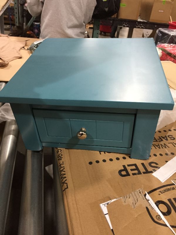 Photo 1 of Convenience Concepts French Country Khloe Accent Table, Blue
