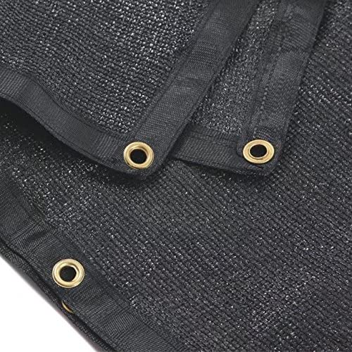 Photo 1 of e.share 90% Black Shade Cloth 10ft x 10ft Heavy Duty Shade Mesh Tarp
