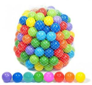 Photo 1 of Playz 500 Soft Plastic Mini Play Balls with 8 Vibrant Colors - Crush 500