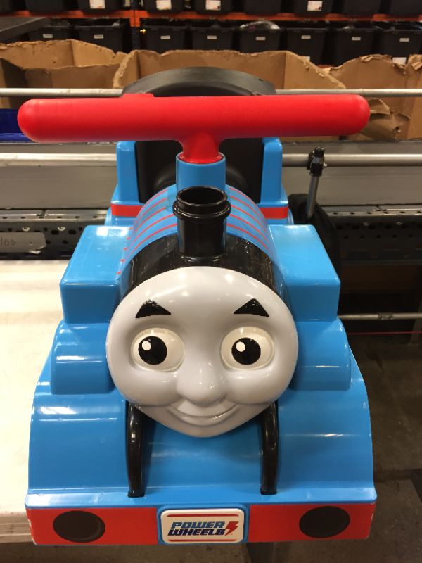 Photo 1 of Fisher-Price Power Wheels Thomas and Friends Thomas vehicle with track, 6V battery-powered ride-on toy train for toddlers ages 1 to 3 years
