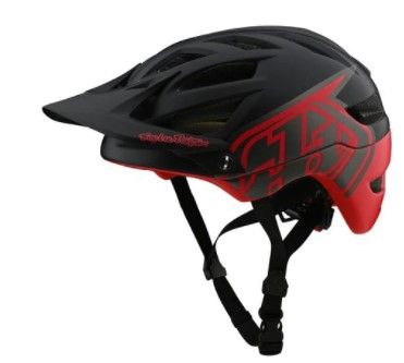 Photo 1 of A1 HELMET W/MIPS CLASSIC BLACK / RED, MD/LG
