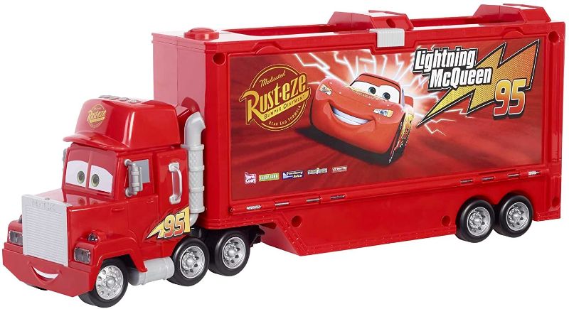 Photo 1 of Disney and Pixar Cars Track Talkers Chat & Haul Mack Vehicle, 17-inch Talking Movie Toy Truck with Lights & Sounds, Gift for Kids & Collectors Ages 3 Years Old & Up
