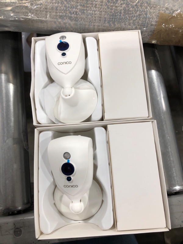 Photo 1 of Pet Camera with Phone APP, 1080P Baby Monitor with Sound Detection,Motion Alarm for Indoor Security,IR Night Vision Baby Camera with Two Way Audio,Cloud/SD Storage,Work with Alexa, MIPC APP(2Pcs)
