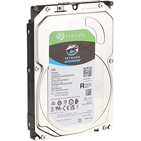 Photo 1 of Seagate Skyhawk 3TB Surveillance Internal Hard Drive HDD- 3.5 Inch SATA 6Gb/s 64MB Cache for DVR NVR Security Camera System 