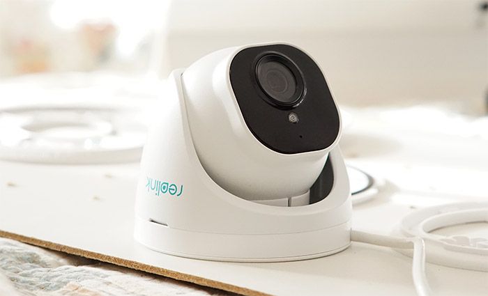 Photo 1 of REOLINK PoE IP Camera Outdoor 5MP(2560x1920 at 30 FPS) HD Video Surveillance Work with Smart Home, 100ft IR Night Vision, Motion Detection, Up to 128GB Micro SD Card(Not Included), RLC-520
