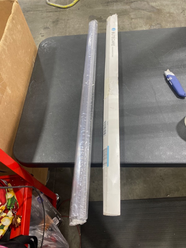Photo 3 of 2-Pack Butecare Frameless Shower Door Bottom Seal – Stop Shower Leaks and Create a Water Barrier (3/8” x 39”)
