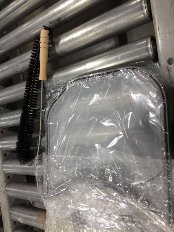 Photo 2 of ADQ56656401 Dryer Lint Filter Upgraded Stainless Steel Mesh Screen for LG ADQ566564 and Ken-more Elite Dryer Lint Screen Replacement with Clothes Dryer Lint Vent Trap Cleaner Brush Part #PS3531962
