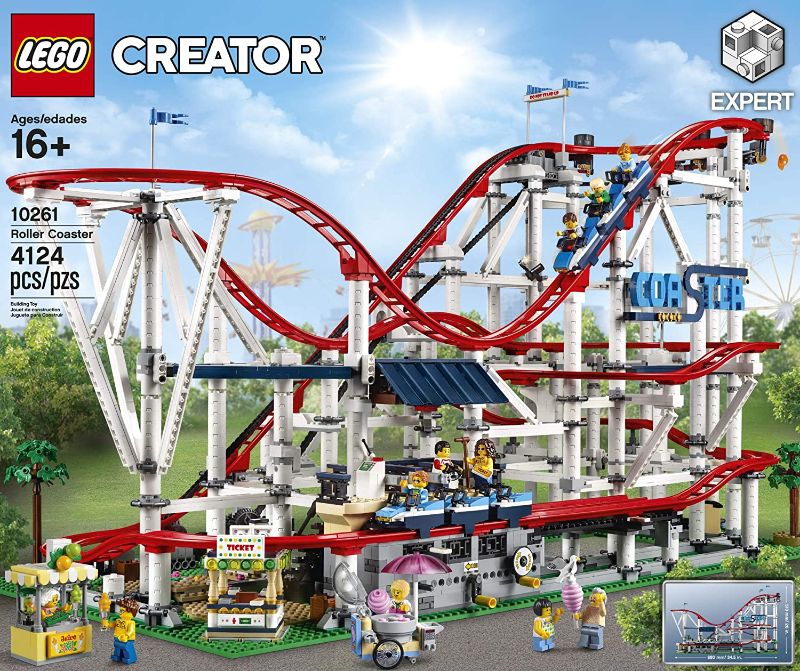 Photo 1 of LEGO Creator Expert Roller Coaster 10261 Building Kit (4124 Pieces)
