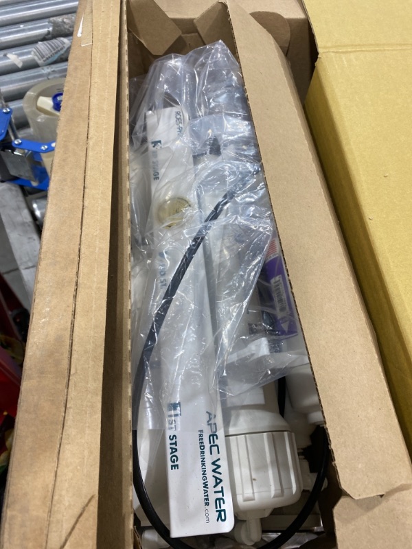 Photo 1 of APEC Water Systems ROES-PH75 Essence Series Top Tier Alkaline Mineral pH+ 75 GPD 6-Stage Certified Ultra Safe Reverse Osmosis Drinking Water Filter System
