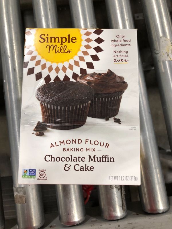 Photo 2 of Simple Mills Gluten Free Chocolate Muffin & Cake Almond Flour Baking Mix - 11.2oz
3pck