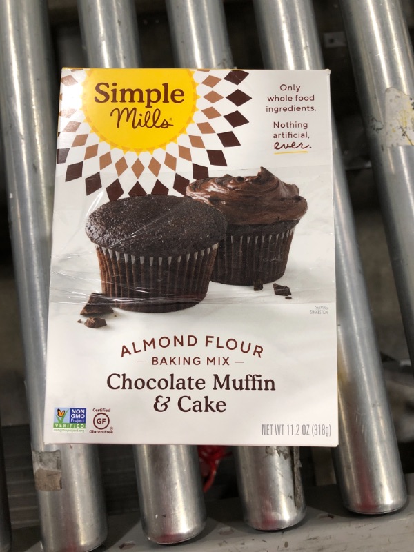 Photo 2 of Simple Mills Gluten Free Chocolate Muffin & Cake Almond Flour Baking Mix - 11.2oz
3pk