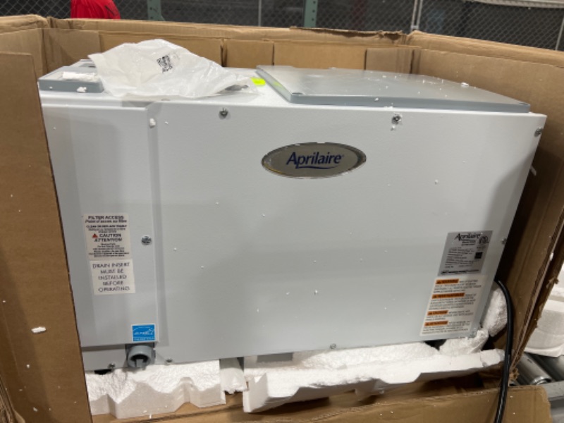 Photo 3 of APRILAIRE E100 (FORMERLY 1850) DEHUMIDIFIER | 95 PINT | CRAWL SPACE DEHUMIDIFIER
