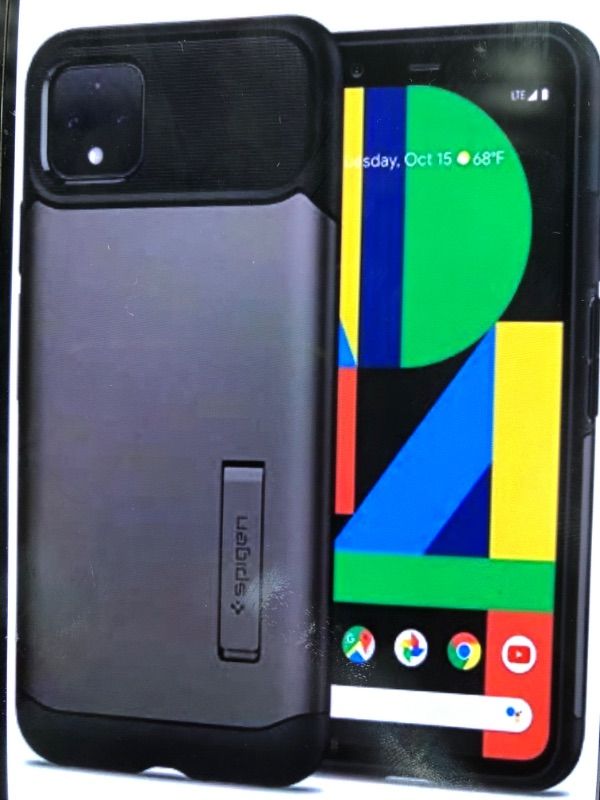 Photo 2 of Spigen slim Armor Designed for google Pixel 4(2019)  2pck