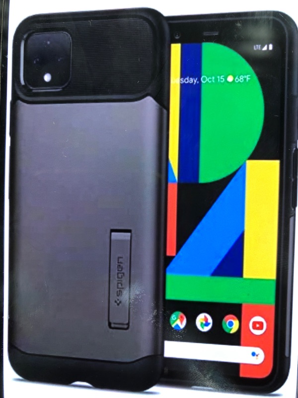 Photo 1 of Spigen slim Armor Designed for google Pixel 4(2019) 2pck