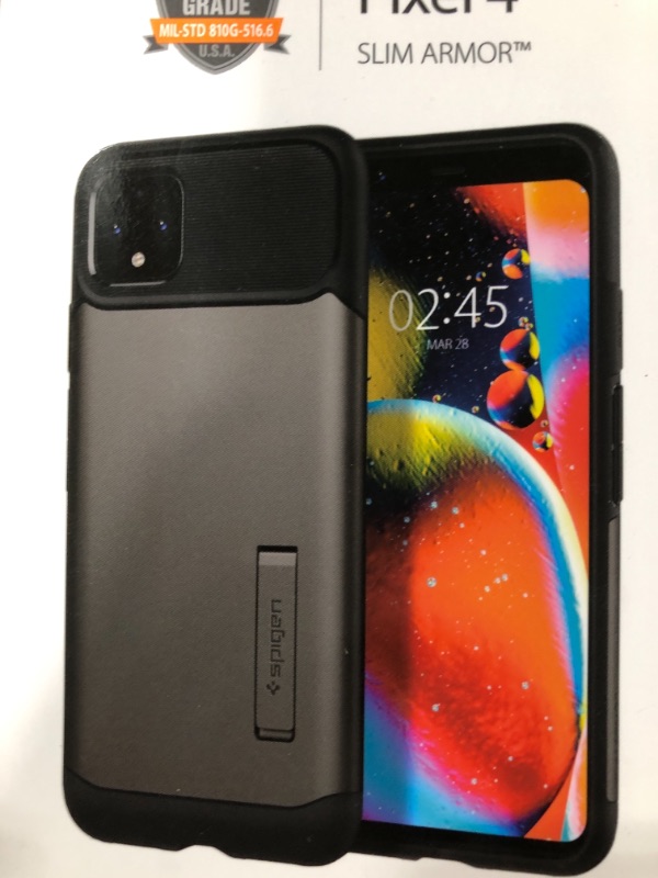 Photo 2 of Spigen slim Armor Designed for google Pixel 4(2019) 2pck