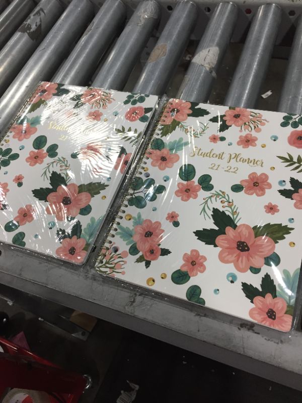 Photo 2 of (2 pack) floral student planner 21-22