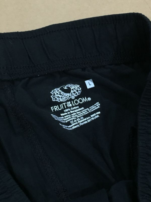 Photo 3 of Fruit of the Loom Men's and Big Men's Jersey Knit Pajama Pants
