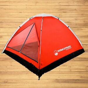 Photo 1 of Wakeman 2-Person Tent, Water Resistant Dome Tent for Camping with Removable Rain
