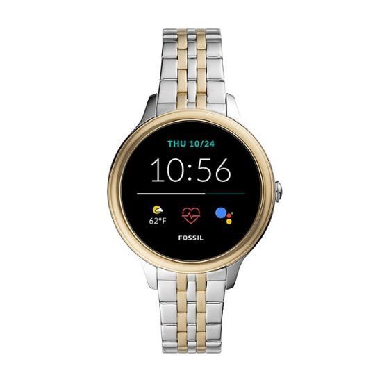 Photo 1 of Fossil - Gen 5e Smartwatch 42mm Two-Tone Stainless Steel - Silver and Gold
