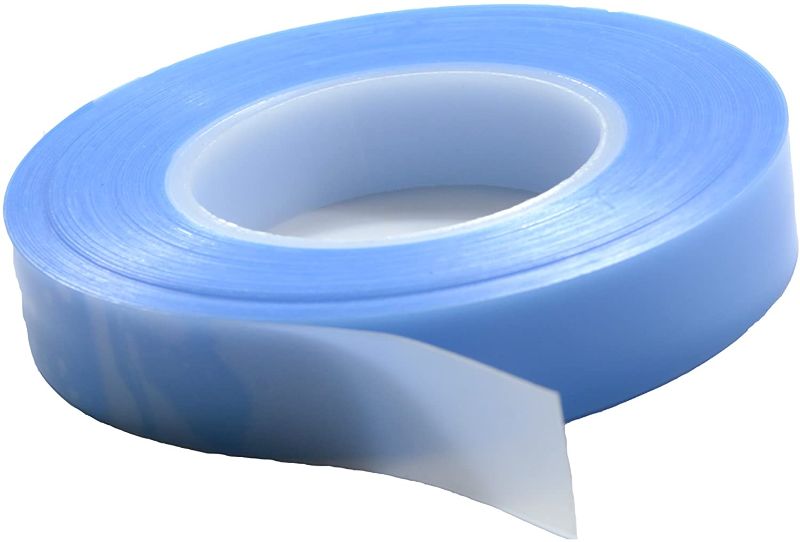 Photo 1 of (2 pack) UHMW TAPE 19-20A-.5-18 Tape with Acrylic Adhesive, .020" UHMW with .002" Thick Acrylic Adhesive, .5" Width x 18 yd., 3" ID Core, Transparent/Opaque
