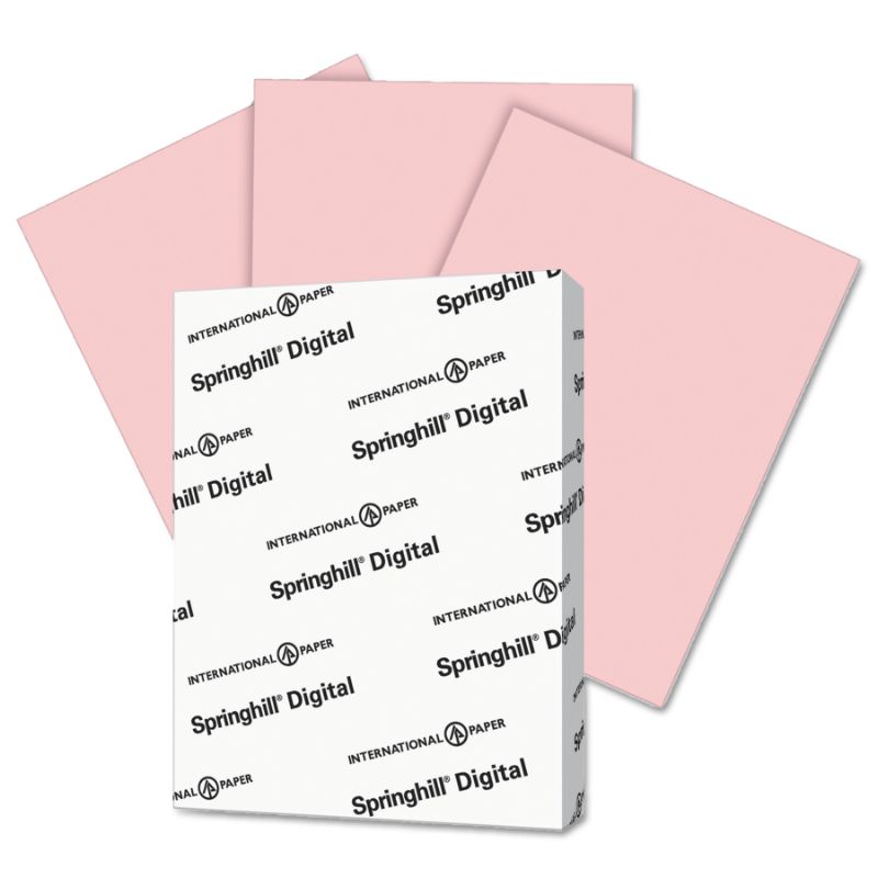 Photo 1 of Digital Vellum Bristol Color Cover 67Lb 8.5 X 11 Pink 250 per Pack | 1 Pack of: 250
