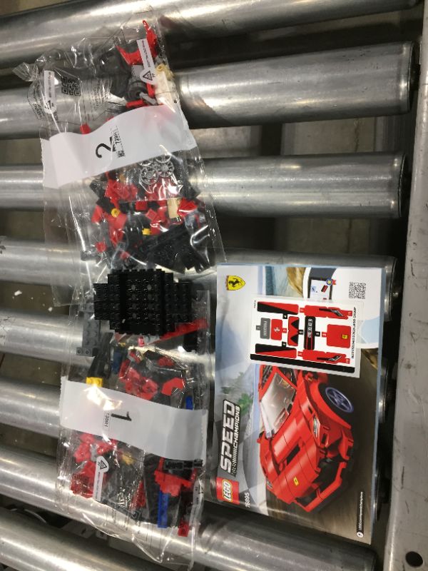 Photo 2 of LEGO Speed Champions 76895 Ferrari F8 Tributo Toy Cars for Kids, Building Kit Featuring Minifigure (275 Pieces)
