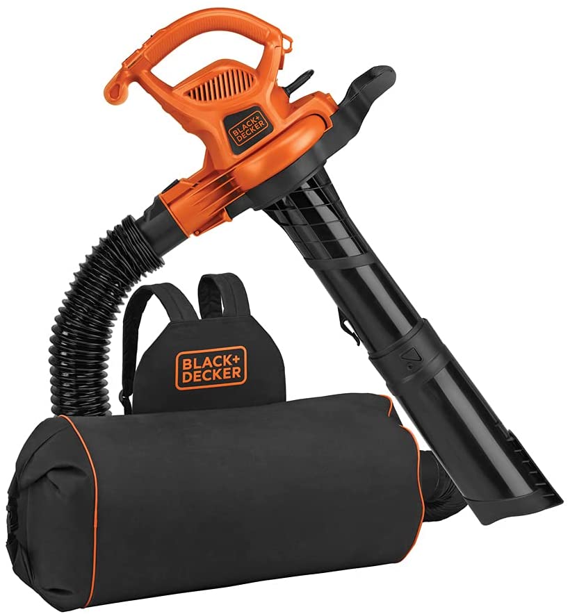 Photo 1 of BLACK+DECKER 3-in-1 Electric Leaf Blower, Leaf Vacuum, Mulcher (BEBL7000)
