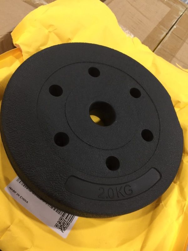 Photo 2 of 6pck| 2kg Weight Plates for Home Gym