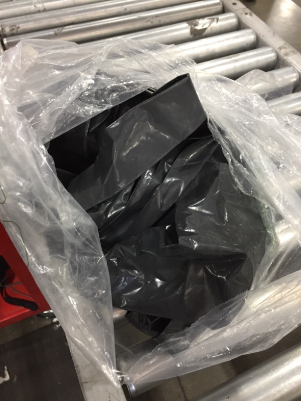 Photo 2 of 55-60 gallon Trash Bags ? 22 Microns ? Black High Density Garbage Can Liners, 20 COUNT