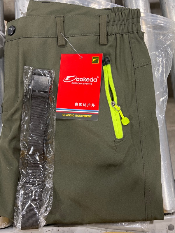 Photo 2 of  Men's Hiking Cargo Pants Outdoor Mountain Camping Fishing Zipper Pockets