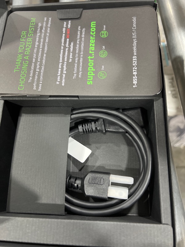 Photo 1 of RAZER Core X (Thunderbolt 3 External Graphics Enclosure)