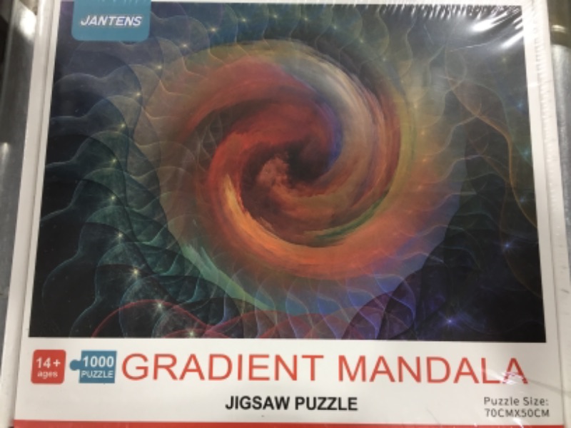 Photo 1 of 1000 piece jigsaw puzzle, Mandala