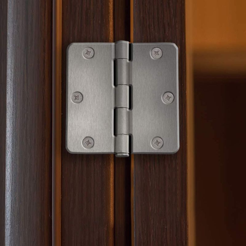 Photo 1 of Design House 181362 10-Pack Hinge 3.5", Satin Nickel
