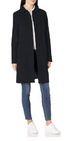 Photo 1 of Amazon Essentials Women's Water-Resistant Collar Coat, size M