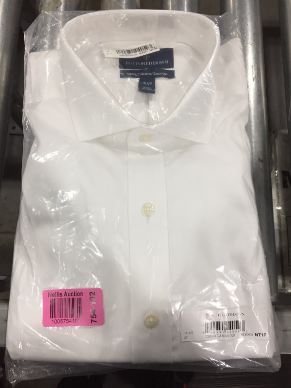 Photo 1 of 6 1/2 white collared mens shirt