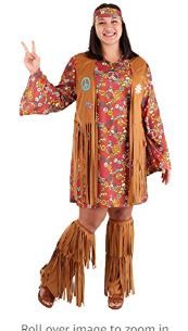 Photo 1 of Fun World Peace & Love Hippie Adult Costume
SIZE M