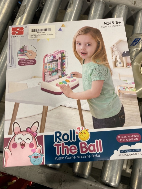 Photo 1 of solen toys roll the ball puzzle game machine series