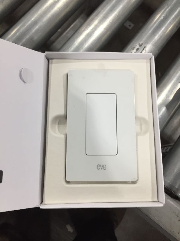 Photo 2 of Eve Light Switch - Smart Wall Switch, turns existing setup into an smart lighting system, set timers & schedules, Siri & app compatibility, Bluetooth, requires neutral wire, Apple HomeKit, Smart Home
