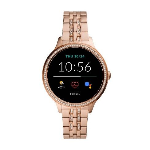 Photo 1 of Fossil Gen 5E Smartwatch 42mm - Rose Gold-Tone Stainless Steel

